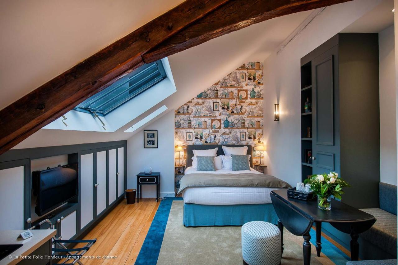 Bed and Breakfast La Petite Folie Honfleur Exterior foto