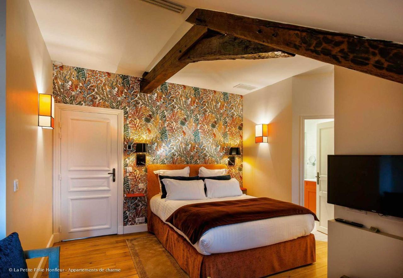 Bed and Breakfast La Petite Folie Honfleur Exterior foto