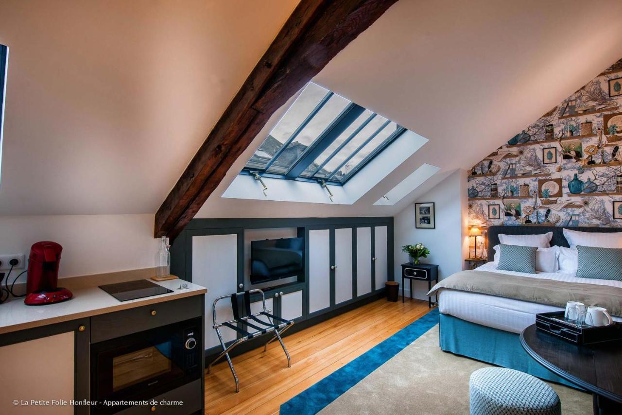 Bed and Breakfast La Petite Folie Honfleur Exterior foto