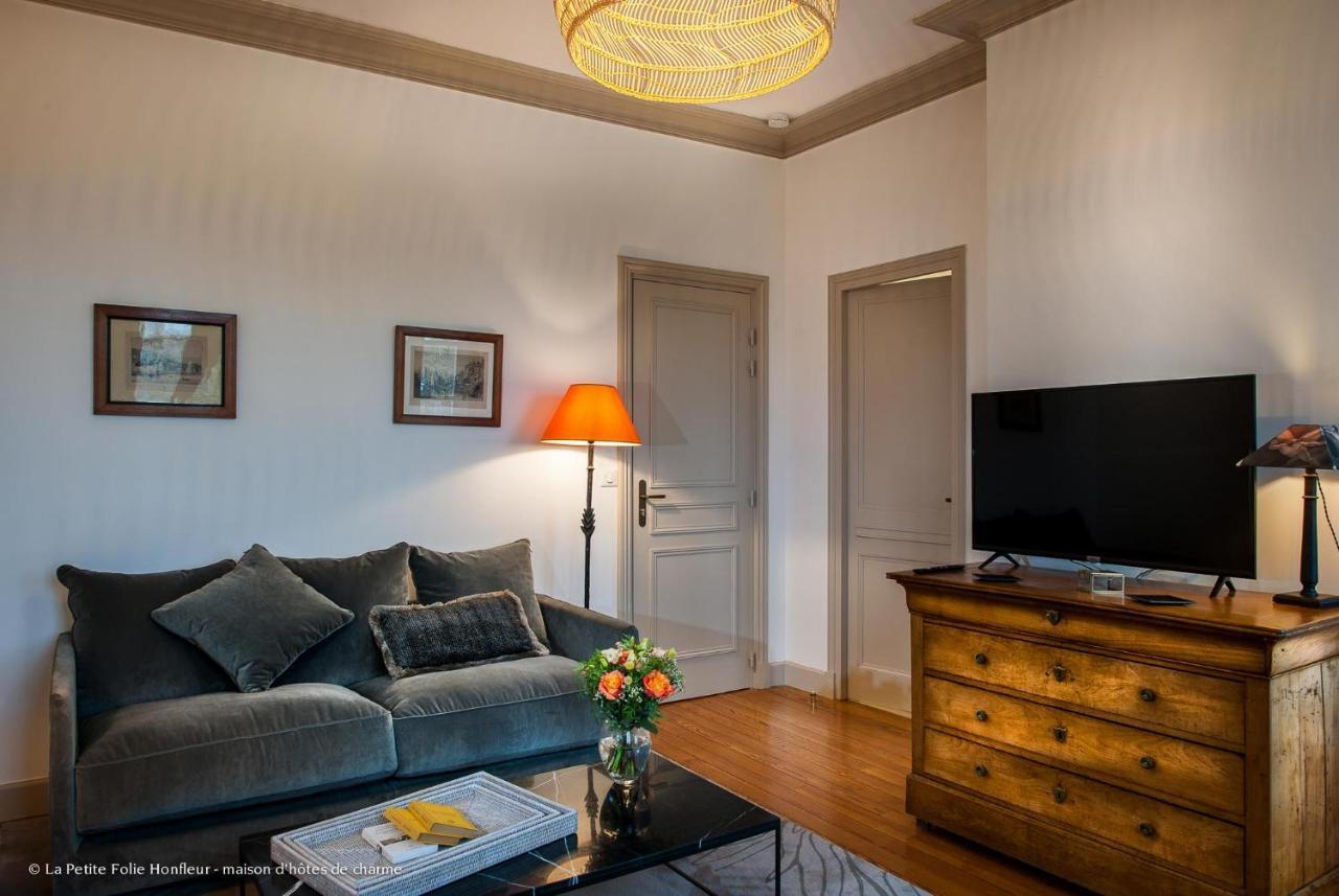 Bed and Breakfast La Petite Folie Honfleur Exterior foto